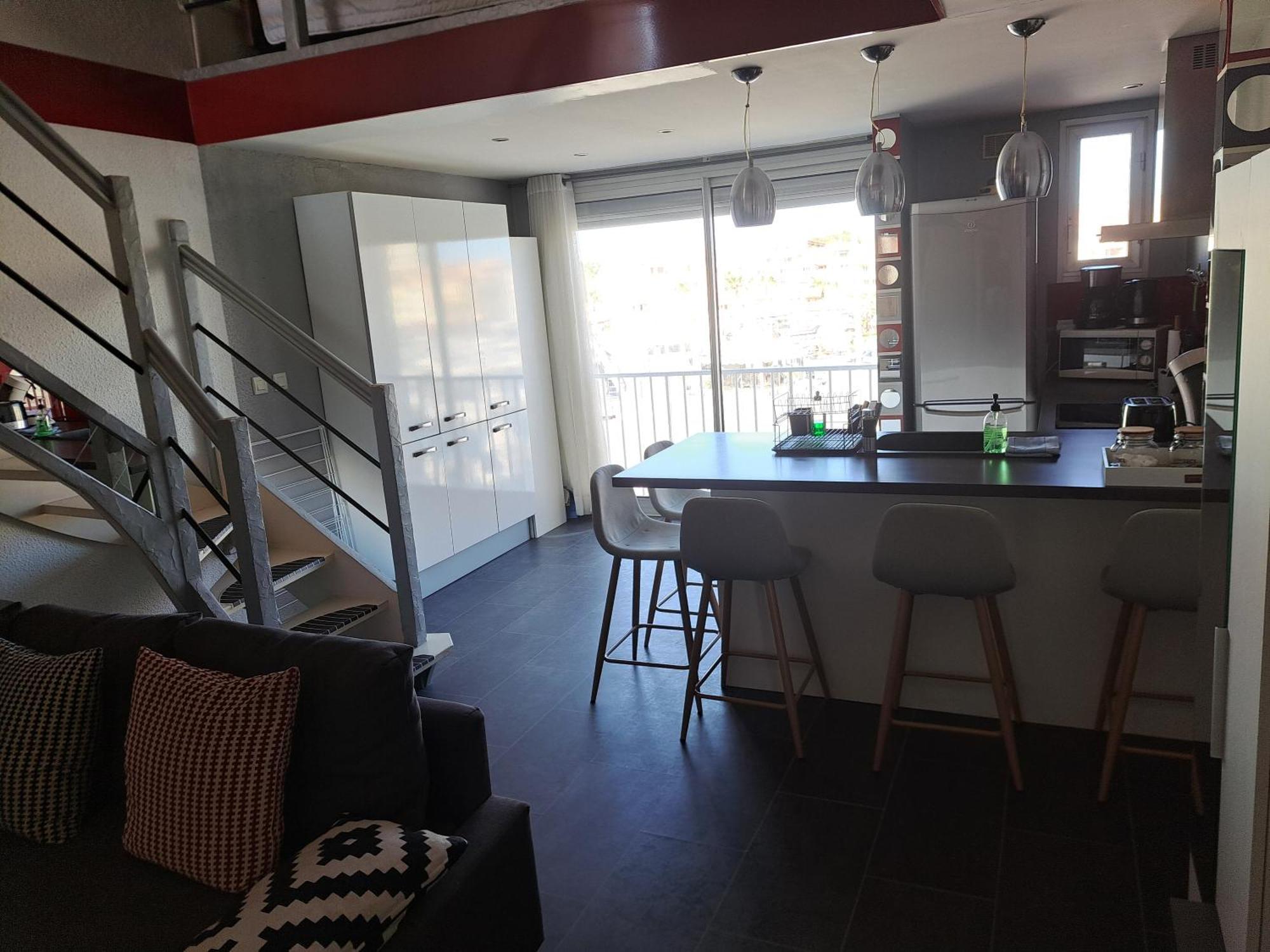 Apartamento Port Brescou, T3 En Duplex Climatise, Superbe Vue Sur Le Port Agde Exterior foto